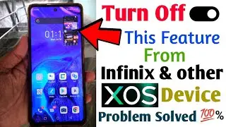 How to Turn Off Picture in Picture Thunder Back Option in Infinix Smartphone | Turn off Multi Window