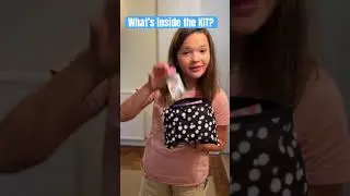 What’s in her PUBERTY KIT? 