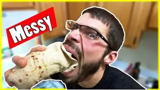 1 lb. Turkey Wrap Goes Horribly Wrong || Disgusting & Delicious!