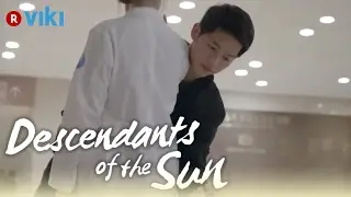 Descendants of the Sun - EP1 | Song Joong Ki Knocks Song Hye Kyos Phone Out Of Her Hand [Eng Sub]