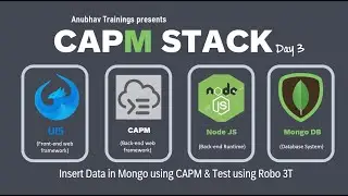 03 SAP BTP CAPM with Mongo DB | Insert Data to Mongo DB using CAPM |  contact@anubhavtrainings.com