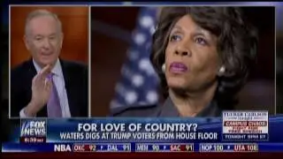 Bill OReilly Says Maxine Waters Has A James Brown wig