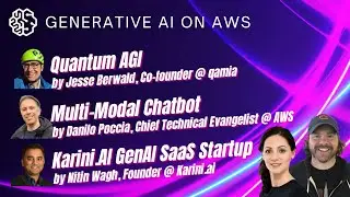 Quantum Artificial General Intelligence (AGI) + Multi-Modal Chatbot + Karini GenAI SaaS Startup!