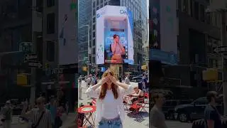 I know I mess with you guys a lot…But IT FINALLY HAPPENED!!!! I HAVE A BILLBOARD IN TIMES SQUARE😭❤️