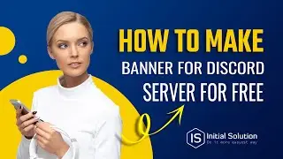 How to make banner for discord server for free 2024 | Initial Solution
