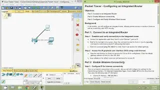 Appendix Packet Tracer - Configuring an Integrated Router