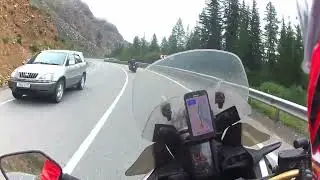 Сумасшедшие гонки по Алтаю на Africa Twin. Осторожно много мата. 18+
