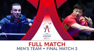 FULL MATCH | MA Long vs GAUZY Simon | MT F | #ITTFWorlds2024