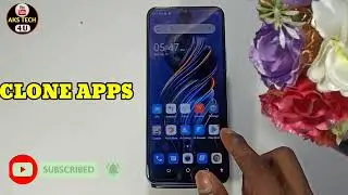 How to Clone App in Tecno Spark 9t | tecno spark 9t mobile me app clone kaise kare |@AKS TECH4U