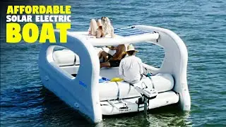 From silent sails to eco-friendly cruising, the Elcat Solar Electric Boat does it all. 🚤🌞