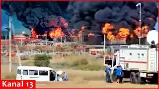 Russia lost 74 fuel tanks in the Rostov region, oil depot burned for more than two weeks