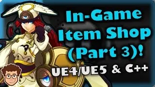 In-Game Shop (Part 3) | How To Make YOUR OWN Fighting Game | UE4/UE5 & C++ Tutorial, Part 172