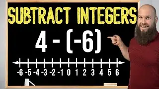 How To Subtract Integers On A Number Line |