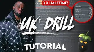 HOW TO MAKE A UK DRILL BEAT like MKthePlug and M1 On The Beat (UK Drill Tutorial - FL Studio)