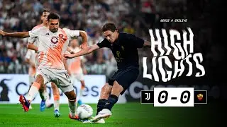 HIGHLIGHTS SERIE A | JUVENTUS 0-0 ROMA | Koopmeiners, Nico and Conceição's debut