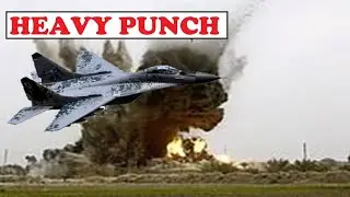 FRONTAL STRIKE: UKRAINIAN MIG-29 FIGHTER STRIKES A RUSSIAN COMMAND POST WITH AN 'HAMMER BOMB'