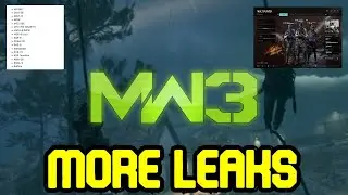 More MW3 Leaks (Weapons, War Gamemode and More)