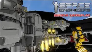 Space Engineers Server Gameplay - NEW BASE, NEW PROBLEM