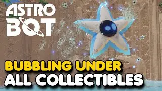 Astro Bot - Bubbling Under 100% Walkthrough (All Bots & Puzzle Pieces)