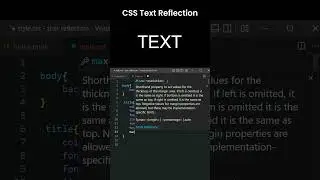 CSS Reflections 