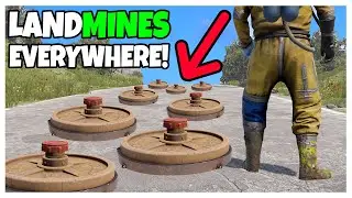 I COVERED OUTSIDE MY BASE WITH LANDMINES!