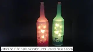 #Formano - Deko-Glasflasche F-887016 - LookinLookout.Shop