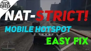 Strict NAT Type | Mobile Hotspot Fix