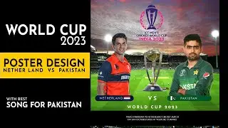 Pakistan VS Nether Land Match Poster
