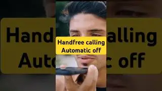 how to off automatic Handfree Calling/Turn off automatic Handfree call