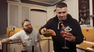 Арбузный Негрони Сбальято / Новогодние коктейли