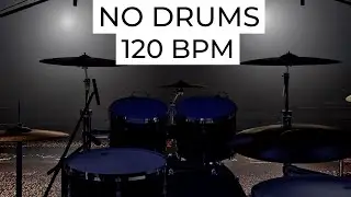 Backing Track for Drummers | 120 BPM with Click | Melodic Hard Rock