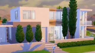 I Built a Hollywood Mansion in The Sims 4