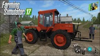 FS2017 (FS 17) - Анискино - 53 - Наконец-то новый трактор в хозяйстве. ЛТЗ-155!