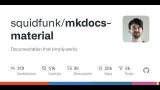 GitHub - squidfunk/mkdocs-material: Documentation that simply works