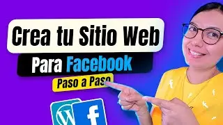 Cómo CREAR un SITIO WEB profesional para mi página de FACEBOOK ✅