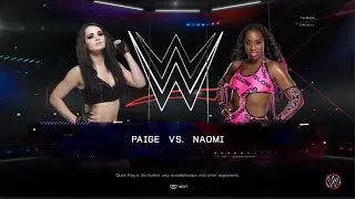 WWE 2K23 - Paige vs. Naomi (Online Match)