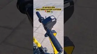 30Km Hızla Giden Wingz Kiralık Elektrikli Scooterlar 🛴 #electricscooter #wingz #baku #azerbaijan