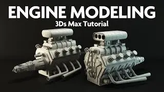 As Requested by my Subscriber | R.O.D Engine Modeling | 3ds Max Tutorial | Part-1