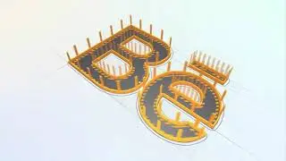 3183 - Build 3D Architect Clean Elegant Corporate Business Logo Reveal animation intro opener