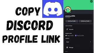 How To Share Discord Profile Link | Full Guide 2024