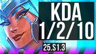 NIDALEE & Corki vs YUUMI & Lucian (SUP) | 1/2/10 | KR Master | 25.S1.3