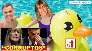 SÁNCHEZ amenaza a AYUSO y FEIJÓO y el PP le amarga las vacaciones sacando a Begoña y al hermano