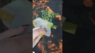 Как мы переносим текст ДТФ на свитшот #dtf