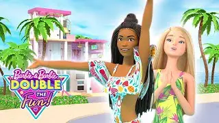 @Barbie | Barbie Tours 🏠 The Barbie Dreamhouse! 💞🏖| Barbie & Barbie: Double The Fun