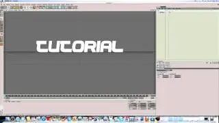 Cinema 4d Tutorial //  How to make text fly in // IModernArts