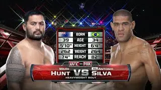 Mark Hunt vs Antonio 