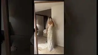 My $600 Wedding Dress! | (This dress used to be $3000) #weddingdress #bride #bridetobe