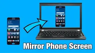 How to Mirror Your Phone Screen To Your PC /OBS Software 2020