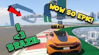 The Boys Race in Brazil! | GTA Online Stunt Races