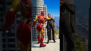 GTA V : IRON MAN KILLS BLACK WIDOW 🥺| 